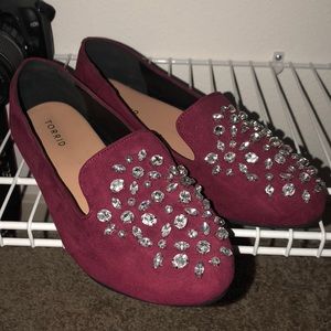 Burgundy Loafers